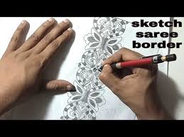 Simple Flowers Saree Border Drawing Border Sketch Drawing Lailah Magazine Check out our saree border selection for the very best in unique or custom, handmade pieces from our craft supplies & tools shops. simple flowers saree border drawing
