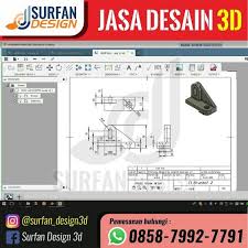 Jasa Desain Gambar Menggunakan Software Autodesk Fusion 360 Di 2020 Desain Produk Interior Desain