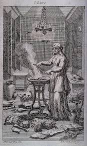 A Witch Casting Spells Over A Steaming Cauldron Engraving B Wellcome V0025855 Jpg Witch Art Medieval Witch Vintage Witch