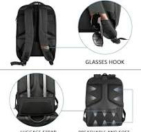 Amazon.com: KROSER Laptop Backpack Large Computer Backpack Fits up to 17.3  Inch Laptop with USB Charging Port Water-Repellent Travel Backpack Casual  ...