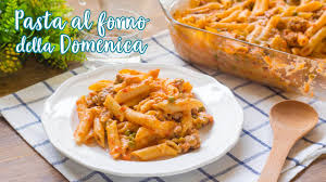 Pasta Al Forno Filante Della Domenica Ricetta Facile Easy Italian Baked Pasta 55winston55 Youtube