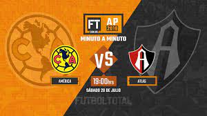 Horario y dónde ver el partido de la jornada 6 del clausura 2020 liga mx apertura 2020 te decimos en qué canales de tv será transmitido en directo el juego. America Vs Atlas Liga Mx En Vivo Minuto A Minuto Futbol Total