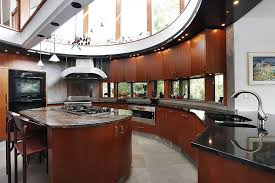 Dark kitchen cabinets are stunning, and picking the right countertop color to pair with your dark cabinets can make all the difference on your kitchen's style. 52 Dark Kitchens With Dark Wood Or Black Kitchen Cabinets 2021 Home Stratosphere
