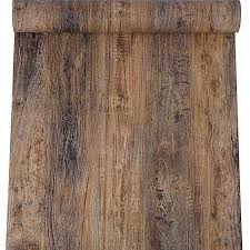 Many older homes actually have high quality wood veneer panels. Blooming Wall Peel Stick Wood Panel Prepasted Wallpaper Wallcoverings For Wall 23 6in X 9 84ft Hhm02 Am Peel And Stick Wood Faux Wood Wall Wood Adhesive