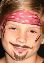 Fasching Pirat Schminken Schritt 4 Fertig Kinder Schminken Pirat Schminken Kinderschminken