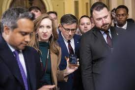 Johnson hits unsteady point of his speakership at the worst time - POLITICO