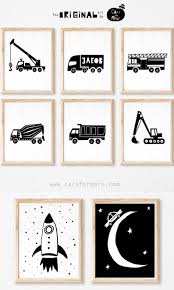 Black And White Rocket Ship Space Print In Black And White With Rocket Ship For Toddler Boy Room Decor Space Theme Nursery Transportation Wall Art Instant Download With Images Toddler Boy Room Decor Space Themed Nursery