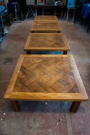 Table Basse Parquet Versailles Table Basse Decoration Table Basse Dessus De Table Diy