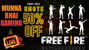 Discord.gg/mbg 20000rs prizepool tournament passs duo dj alok hacker k new september update maps bermuda 2.0 2020 free fire live munna bhai gaming. Emote 50 Off Free Fire Live Telugu Hindi Munna Bhai Freefire Youtube