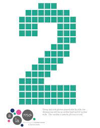 Browse your albums until you find a picture you want to use. Diy Number Photo Collage Birthday Photo Collage Birthday Collage Birthday Diy