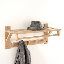 Portemanteau Haut Mural Selfrid Chene La Redoute Interieurs La Redoute Porte Manteaux Meuble Meuble A Fabriquer Soi Meme