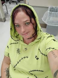 Jack and Sally cookie jar