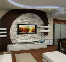 Pop simple design in hall inspirations and false ceiling designs for pictures latest catalogue with led lights also fan curve false ceiling: Living Room Tv Pop Design Interiors Home Design