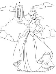 Belle And Cinderella Coloring Pages Below Is A Collection Of Adorable Cindere Cinderella Coloring Pages Disney Princess Coloring Pages Princess Coloring Pages