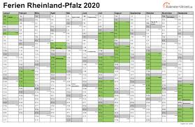 Ferien Rheinland Pfalz 2020 Ferienkalender Zum Ausdrucken Egal, ob wochenkalender, monatskalender, jahreskalender, übersichten für ferien oder feiertage. ferien rheinland pfalz 2020