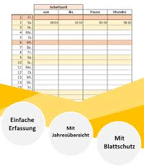 It tracks and reports project times for freelancer. Excel Arbeitszeitnachweis Vorlagen 2020 Excel Stundenzettel