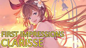Granblue Fantasy】First Impressions on Clarisse (Summer ver.) - YouTube