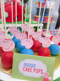 Tons of awesome peppa pig family wallpapers to download for free. Custom Cakes Cupcakes Cake Pops Cookies And Macarons In Singapore 3d Cakes 2d Cakes Peppa Pig Birthday Party Decorations Pig Cake Pops Peppa Pig Cupcakes