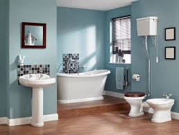 We conclude the bathroom looking dark because of the pairing with the wood category. 35 Beautiful Blue Primary Bathroom Ideas Photos Bathroom Colors Blue Bathroom Color Schemes Best Bathroom Colors