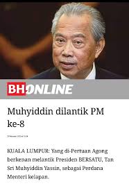 Tan sri dato' haji mahiaddin bin md. Maria Firdz Lifestyle Blogger
