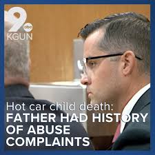 The father charged with murder for leaving his 2-year-old daughter in a hot  car had a history of child abuse complaints with another child.