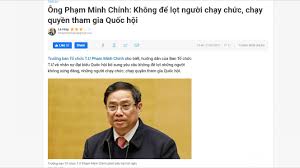 Phó trưởng ban tuyên giáo trung ương; ChÆ°a Chinh Thá»©c Vao Tá»© Trá»¥ Pháº¡m Minh Chinh Ä'a Vá»™i Ra Uy Thá»i Bao