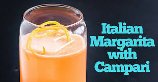 Pour the italian margarita into the glasses. Italian Margarita Tequila Orange And Campari Cocktail Sip And Feast