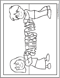 Coloring Pages Father S Day Poster
