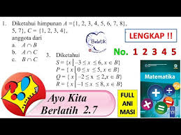 We did not find results for: Lengkap Ayo Kita Berlatih 2 7 Nomor 1 2 3 4 5 Kelas 7 Smp Mts Himpunan Mtk Paket Bse Halaman 155 Youtube