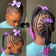 Natural hair braids for kids: Children S Braids And Beads Booking Link In Bio Childrenhairstyles Braidart Childrensbraids Bra Black Kids Hairstyles Kids Braided Hairstyles Hair Styles
