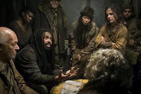 Distressing a costume is a means of artificially enhancing the natural wear process. How Snowpiercer S Costume Designer Hopped On The Post Apocalyptic Ride The Credits