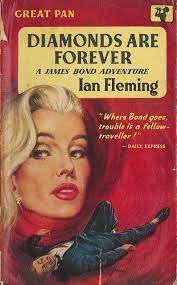 Diamonds Are Forever By Ian Fleming Pan 1958 Cover Artist Rex A James Bond Books James Bond Movies James Bond