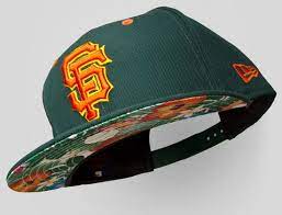 Jungle Floral Sf Giants Snapback Cap By Upper Playground X New Era New Era Fitted New Era Snapback Custom Made Hats