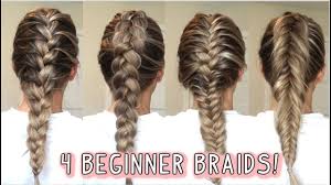 For an intricate, elegant way to arrange your hair, nothing beats a french braid. 4 Beginner Dutch French Braids Learn How To Braid Short Medium And Long Hairstyles Youtube