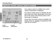 Five touch keys appear between the cancel key and the done key at the lower center of the screen when you press the system key on this thermostat. How To Unlock Th8320u1008 Manual Honeywell Th8320u1008 Support