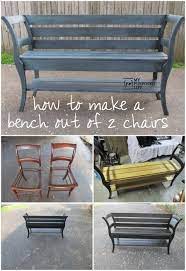 My Repurposed Life Not All Projects Turn Out As Expected This Tutorial Will Show You How To Make A Bench Furniture Projects Furniture Diy Diy Garden Furniture