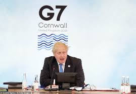 You get a mention twice, cyril, he said. Boris Johnson Urges G7 Leaders To Be More Feminine Australiannewsreview