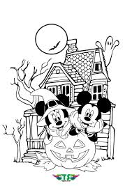Mickey mouse was born on 1928. Disney Mickey Mouse Halloween Coloring Page Tsgos Com