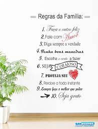 14,949 likes · 191 talking about this. Adesivo Decorativo De Parede Frases Regras Da Familia No Elo7 Gaudesivos A8fd18