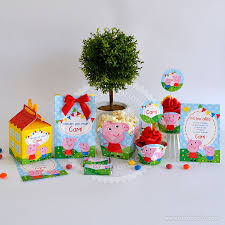 Globos y artículos para fiestas y kit de figuritas para pastel de peppa pig, ideal para decorar la tarta de cumpleaños de tu peque. Disenos Imprimibles Para Cumpleanos Peppa Pig Todo Bonito