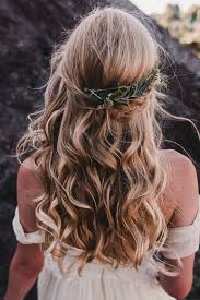 Romantic Wavy Bridal Hair Wavy Bridal Hair Wavy Wedding Hair Natural Bridal Hair