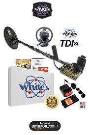 The unique sealed design allows detecting in any evirenment including grass ,mud ,dirt ,sand, or even in fresh or salt water ta a depth of 100 feet.great. Whites Tdi Sl Hi Q Camo Metal Detector Metal Detector Whites Metal Detectors Detector