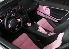Car Interior Design Ideas Pink Car Accessories Pink Car Interior Pink Lamborghini