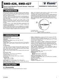Mct425 user manual, internal photos, external photos. Visonic Smd 426 Installation Instructions Manual Pdf Download Manualslib