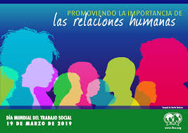 Feliz día del trabajador social para todos y todas mis colegas, sigamos construyendo un mundo más humano y con equidad para todos. Hoy 19 De Marzo Celebramos El Dia Mundial Del Trabajo Social Mutua Universal