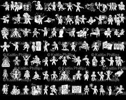 Colorful Fabrics Digitally Printed By Spoonflower Fallout Perks Fallout 3 Perks Fallout Perks Fallout Tattoo