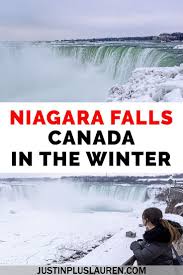 Niagara Falls In Winter Beautiful And Frozen Niagara Falls Canada Travel Guide Canada Travel Canadian Travel
