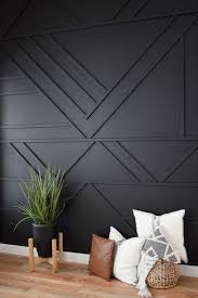 Creative furnace accent wall living room round brown lynns reclaimed wood accent wall custom mantle this gallery features cool wood accent wall interior design ideas provide a number of types for. 25 Black Accent Walls That Make A Statement Shelterness