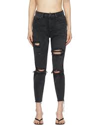 Grlfrnd Denim Karolina Jeans In Black Lyst