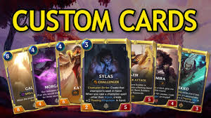 Big life moments deserve special greeting cards. How To Make Custom Lor Cards Legendsofruneterra